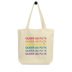 Queer As Fu#k Eco Tote Bag