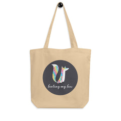 Feeling My Fox Eco Tote Bag