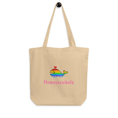 Homosexwhale Eco Tote Bag