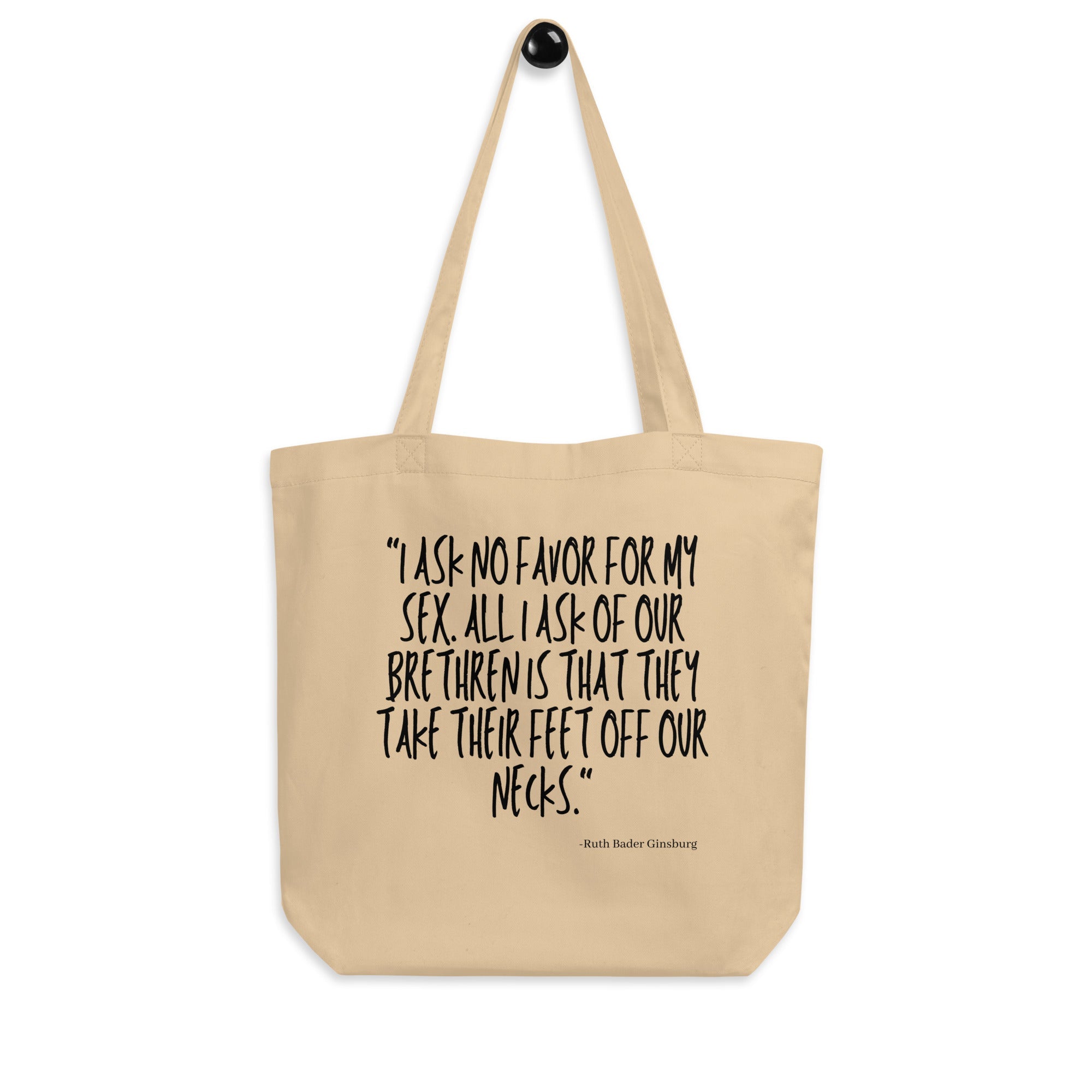I Ask No Favor For My Sex Eco Tote Bag