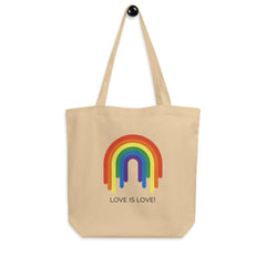Love Is Love Rainbow Eco Tote Bag