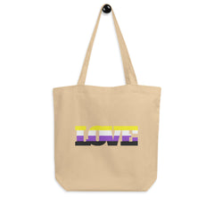 Non-Binary Love Eco Tote Bag