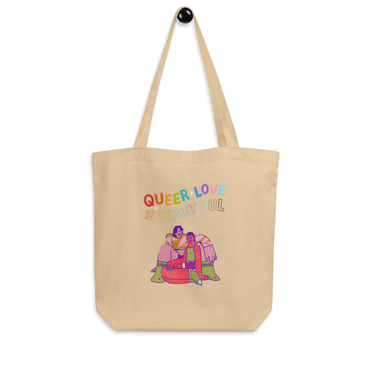 Queer Love Is Beautiful Eco Tote Bag