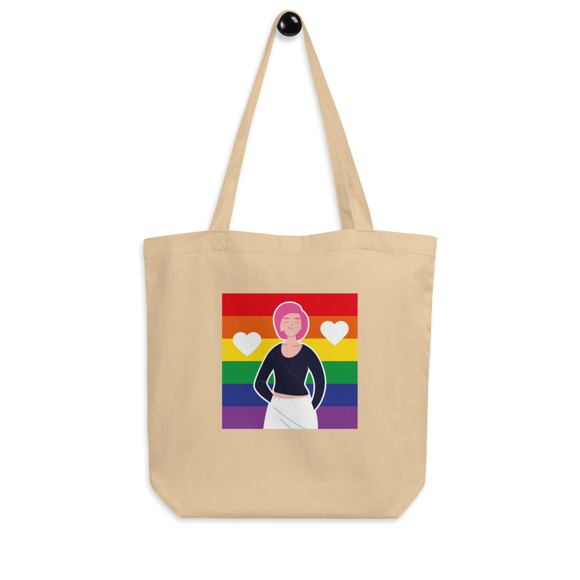 Queer Love Is Love Is Love Eco Tote Bag