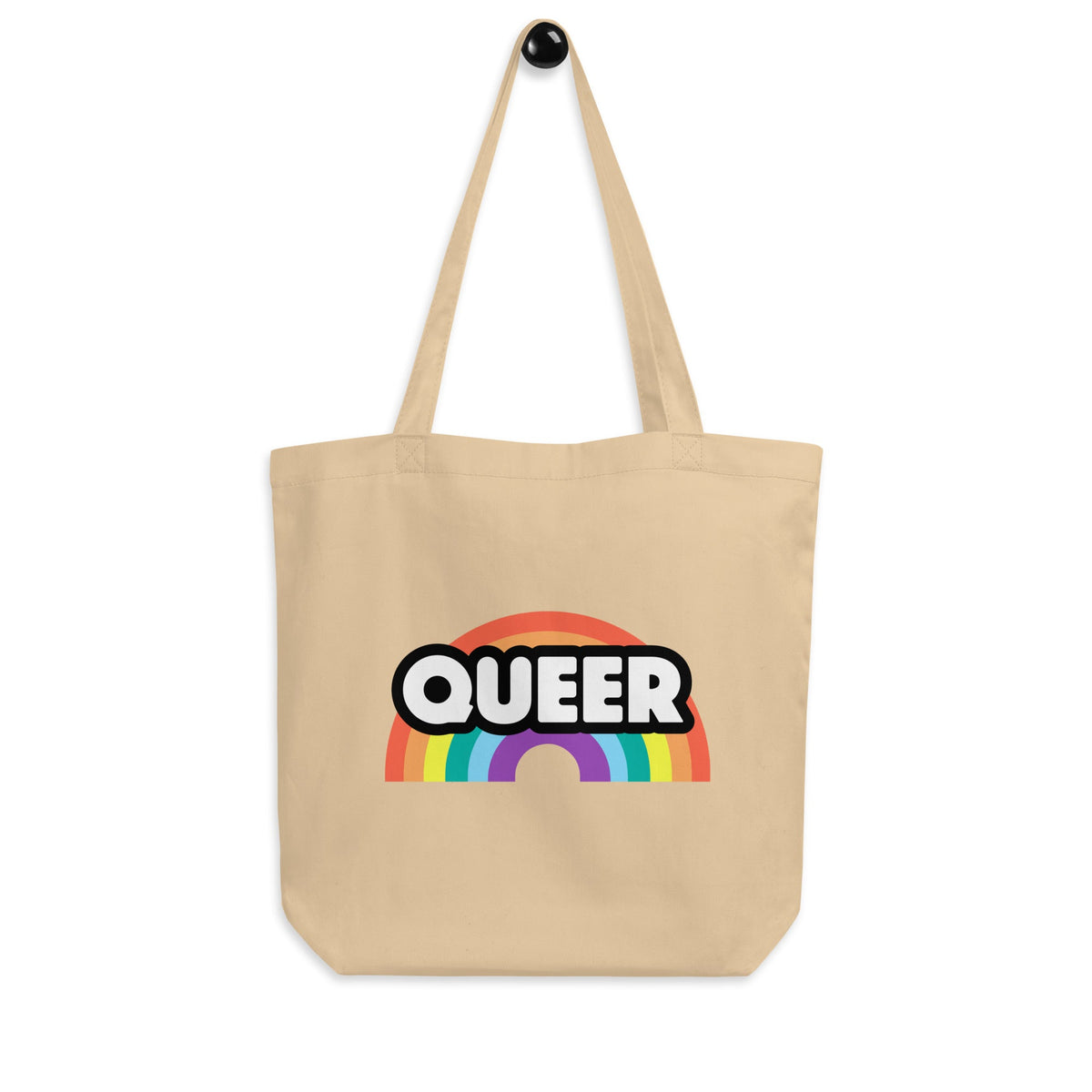 Queer Rainbow Eco Tote Bag