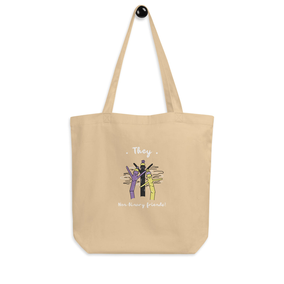 They Non-Binary Friends Eco Tote Bag