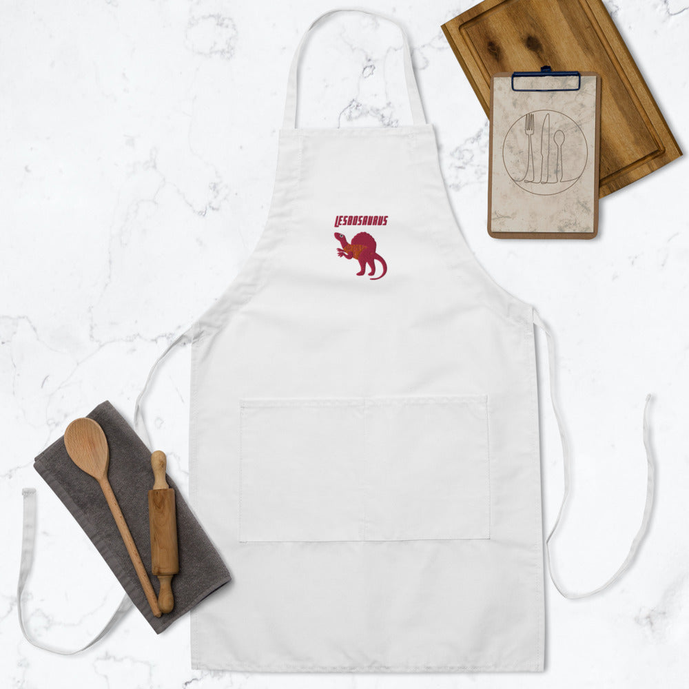 Lesbosaurus Embroidered Apron