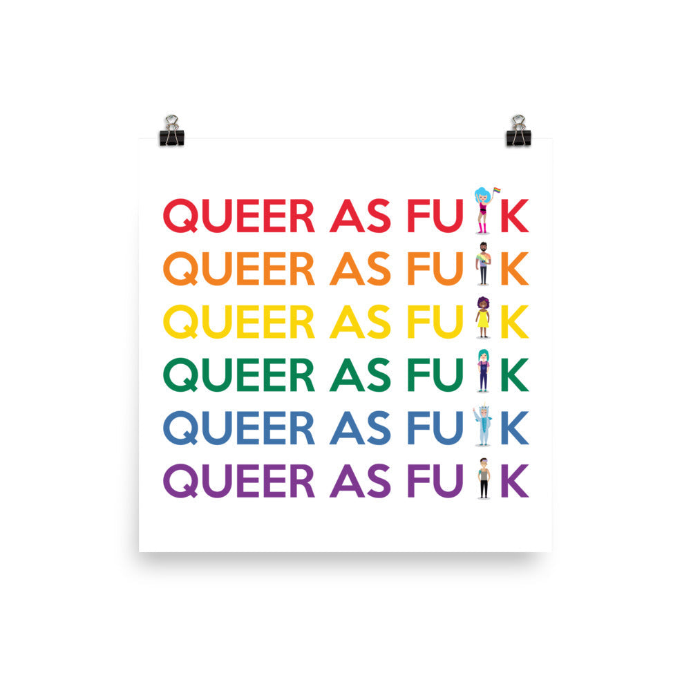 Queer As Fu#k Poster