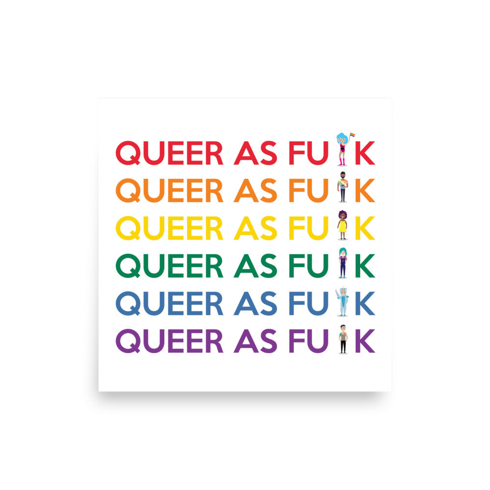 Queer As Fu#k Poster
