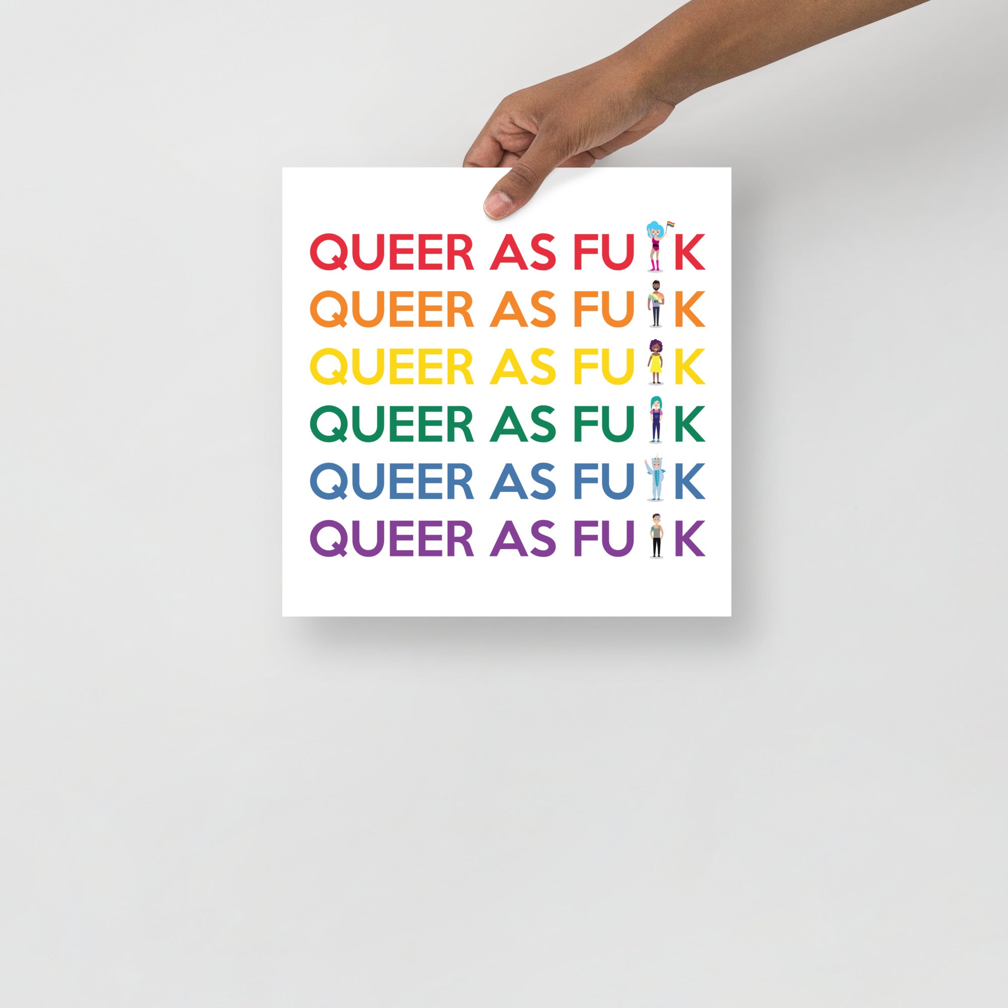 Queer As Fu#k Poster