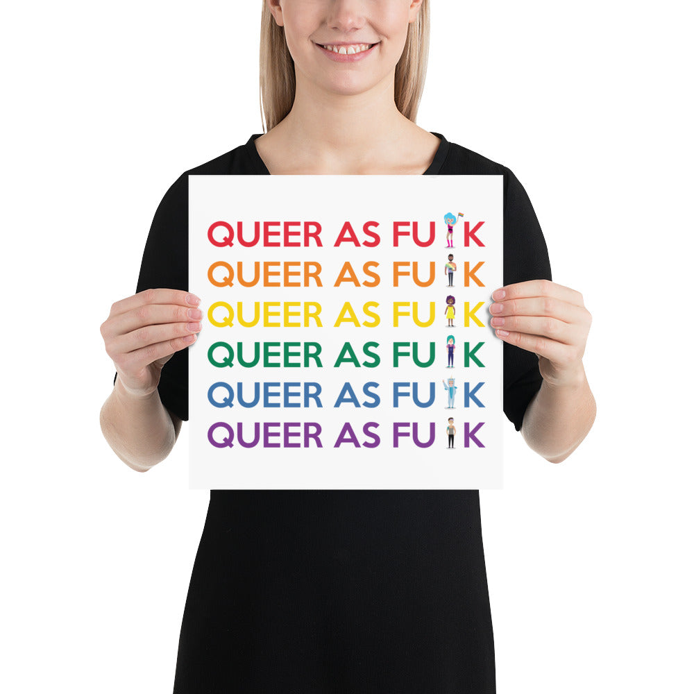 Queer As Fu#k Poster