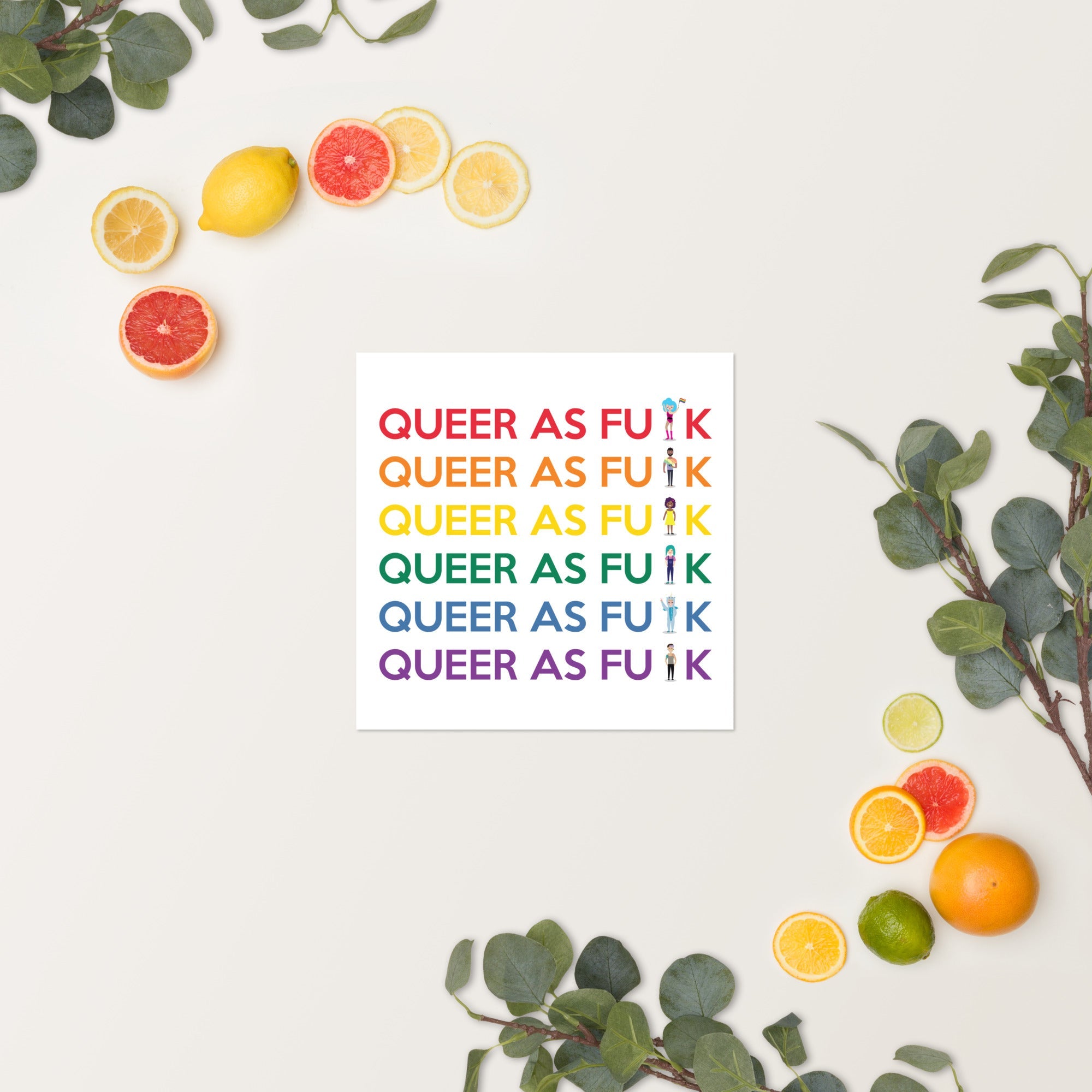 Queer As Fu#k Poster