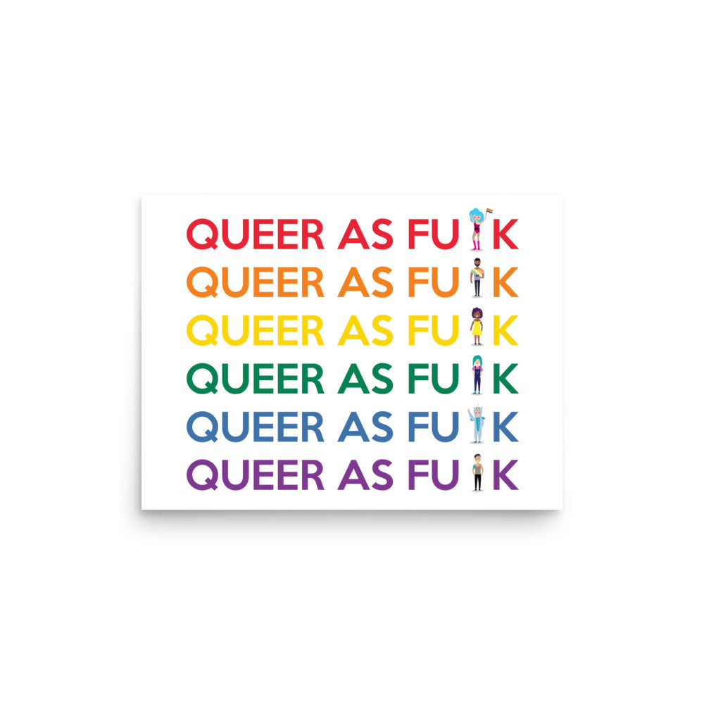 Queer As Fu#k Poster