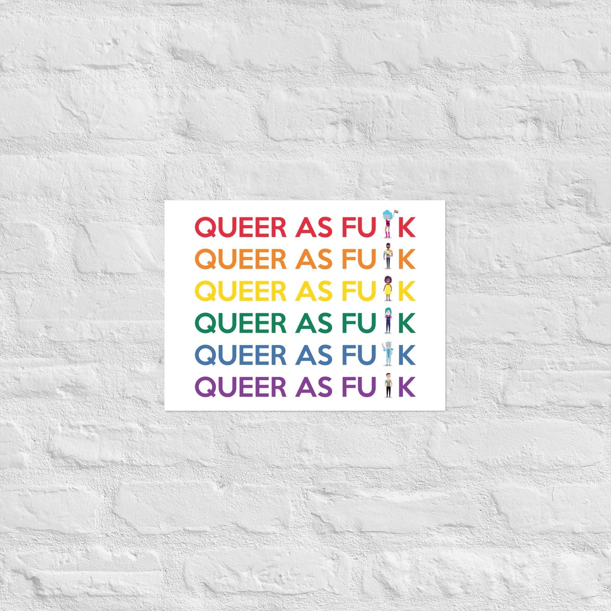 Queer As Fu#k Poster