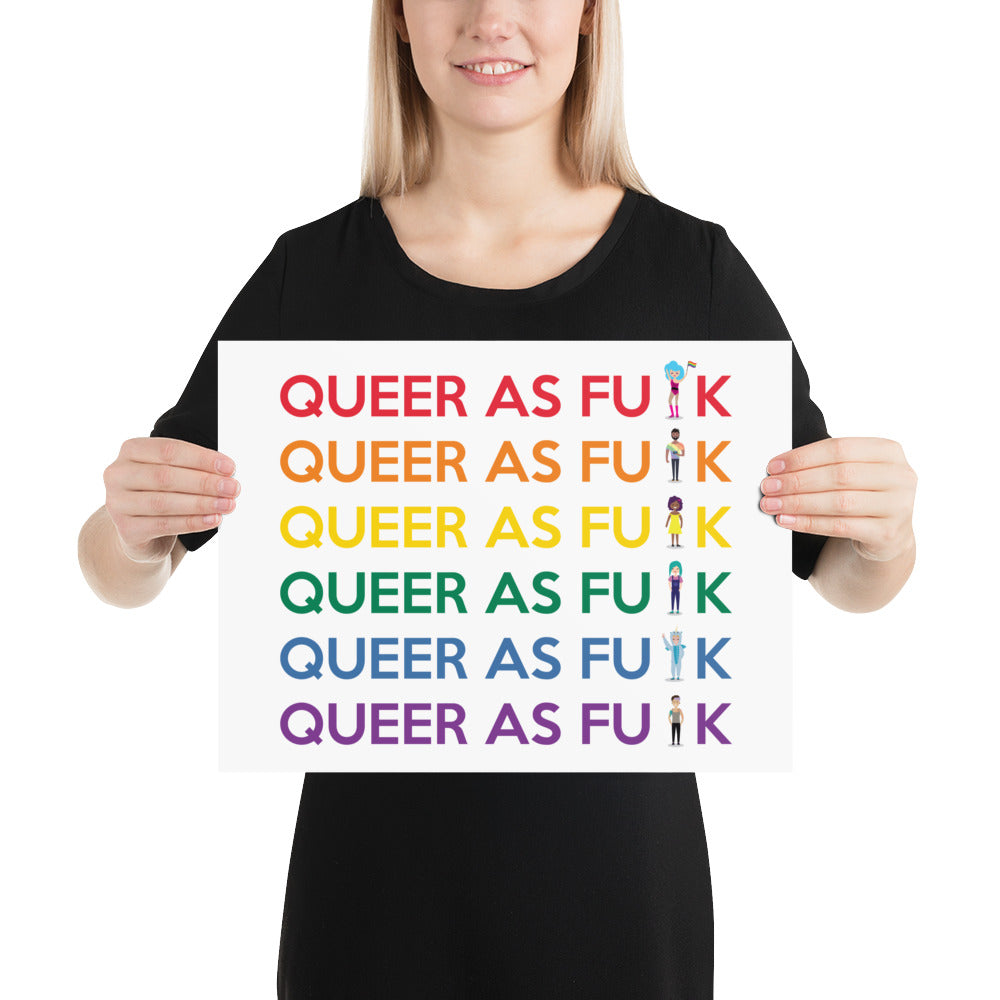 Queer As Fu#k Poster