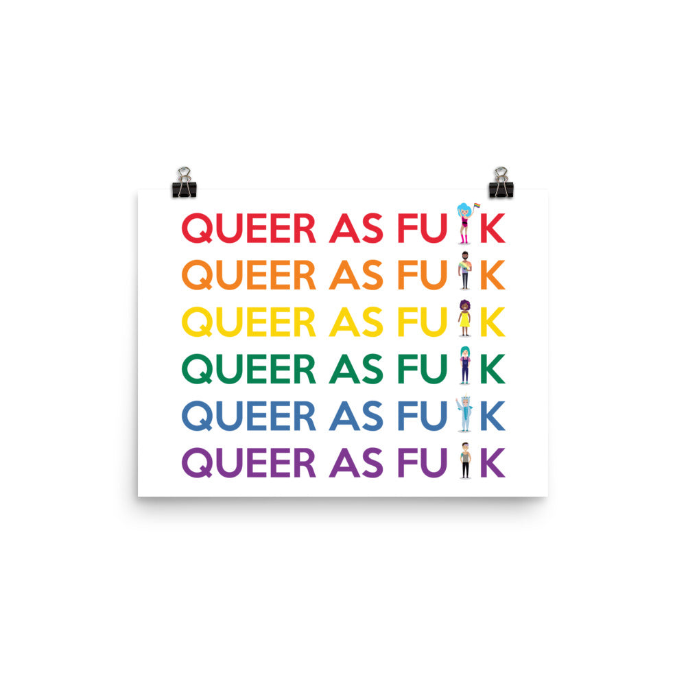 Queer As Fu#k Poster