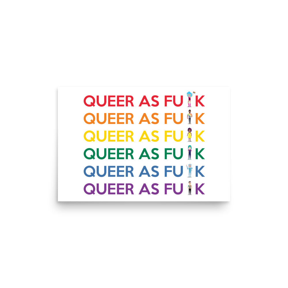 Queer As Fu#k Poster