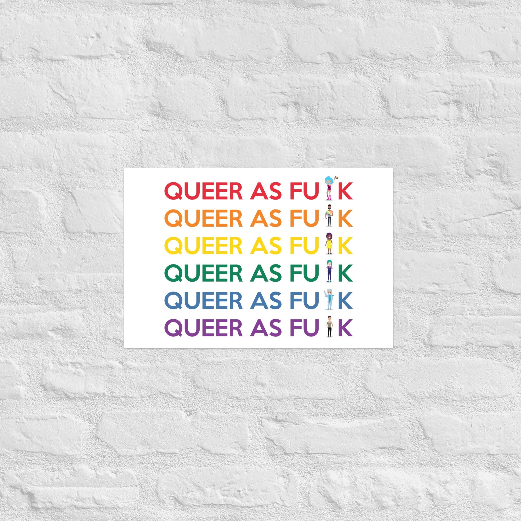Queer As Fu#k Poster