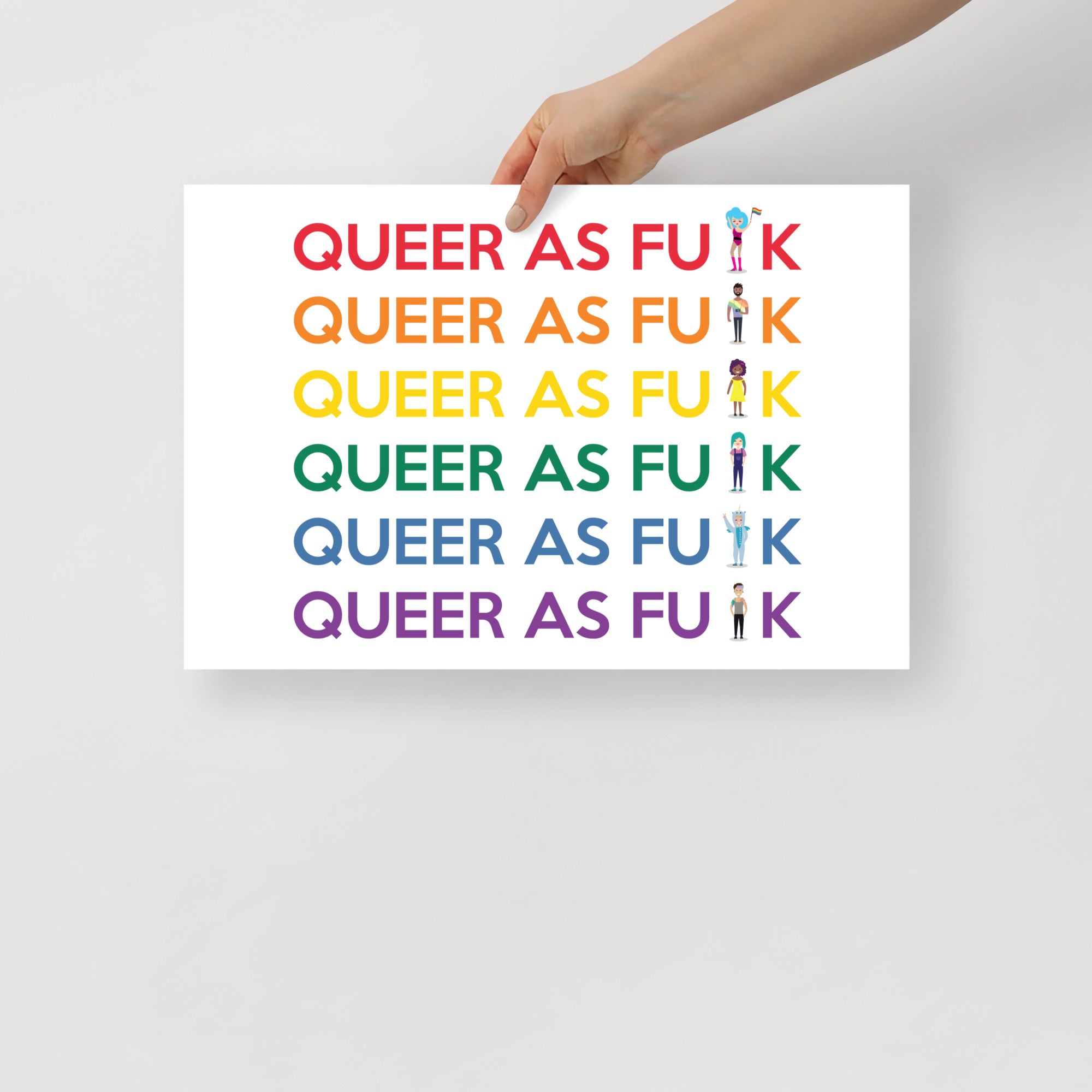 Queer As Fu#k Poster