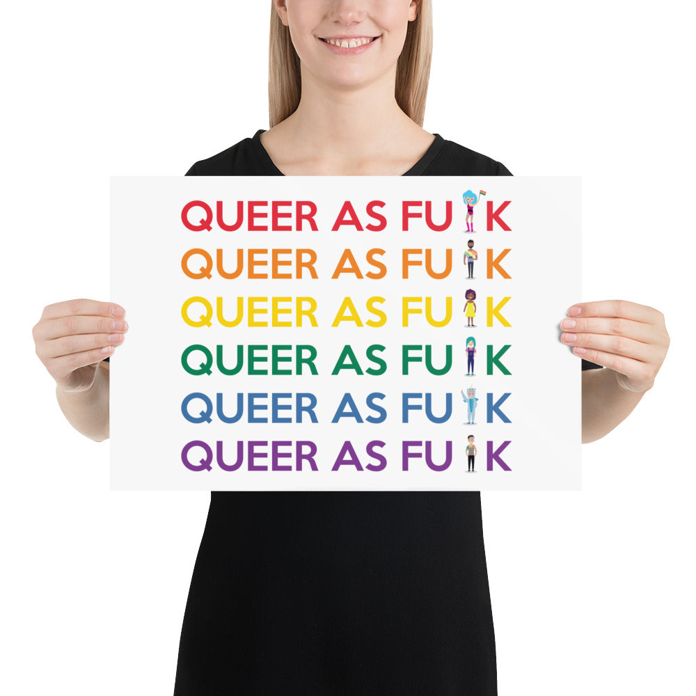 Queer As Fu#k Poster