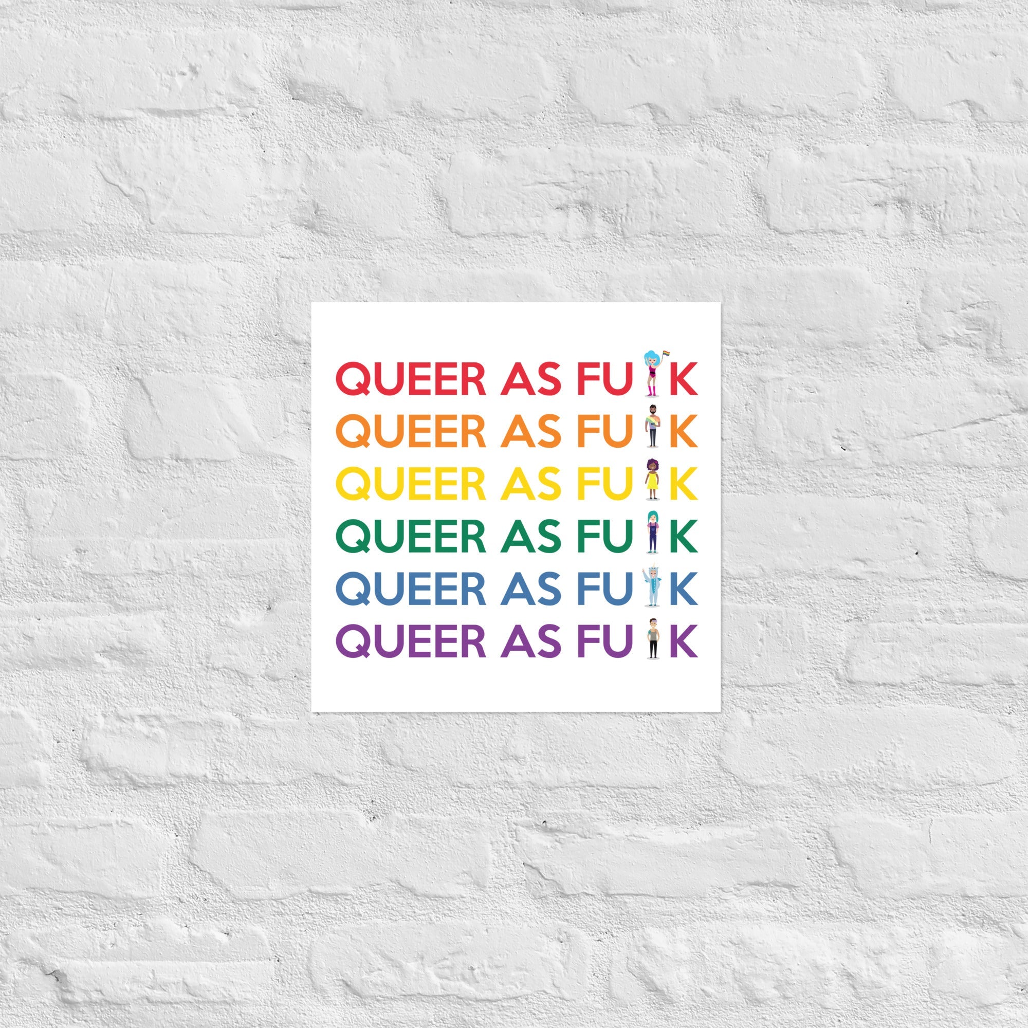Queer As Fu#k Poster