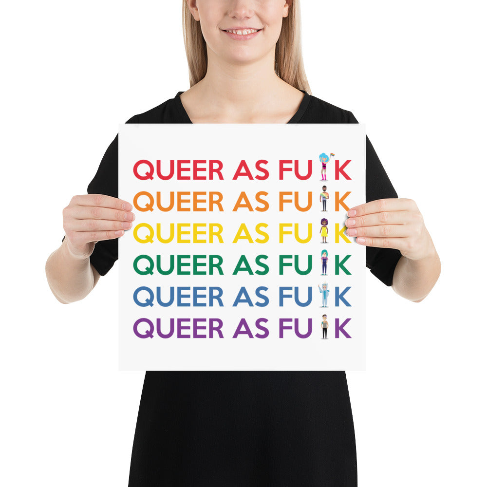 Queer As Fu#k Poster