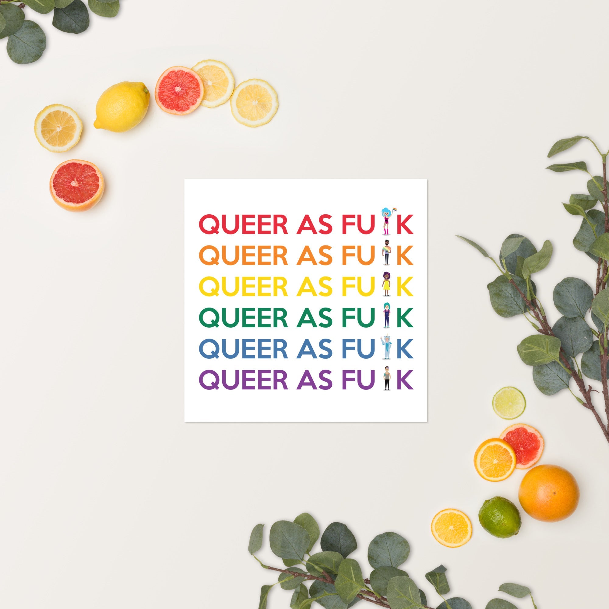Queer As Fu#k Poster