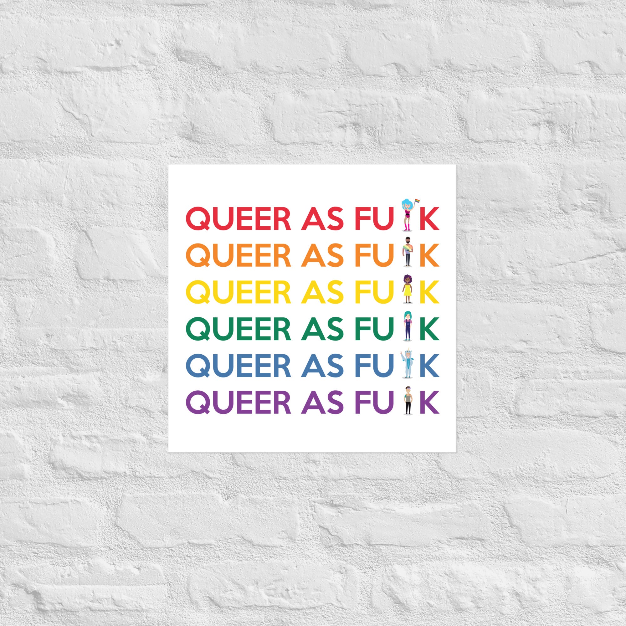 Queer As Fu#k Poster