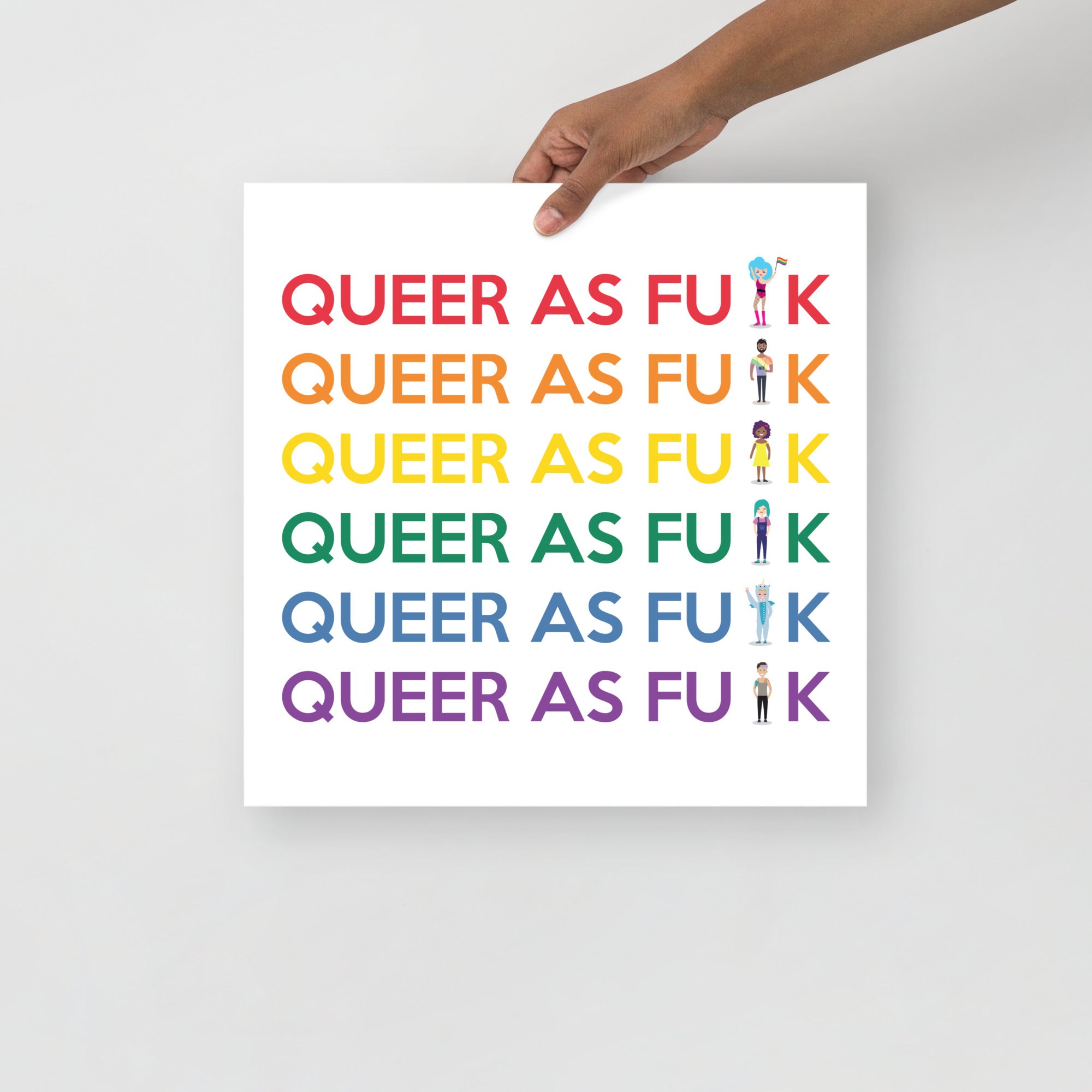 Queer As Fu#k Poster