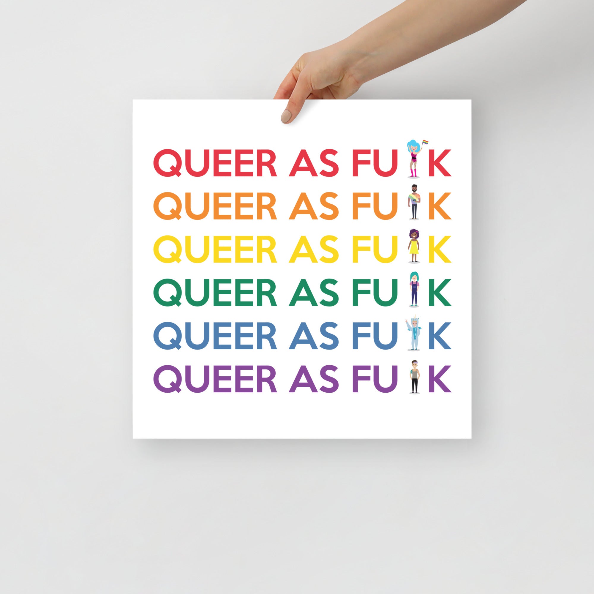 Queer As Fu#k Poster