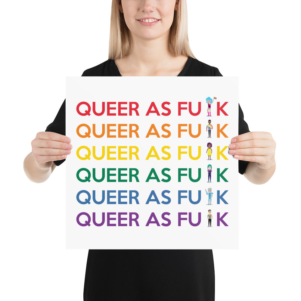 Queer As Fu#k Poster