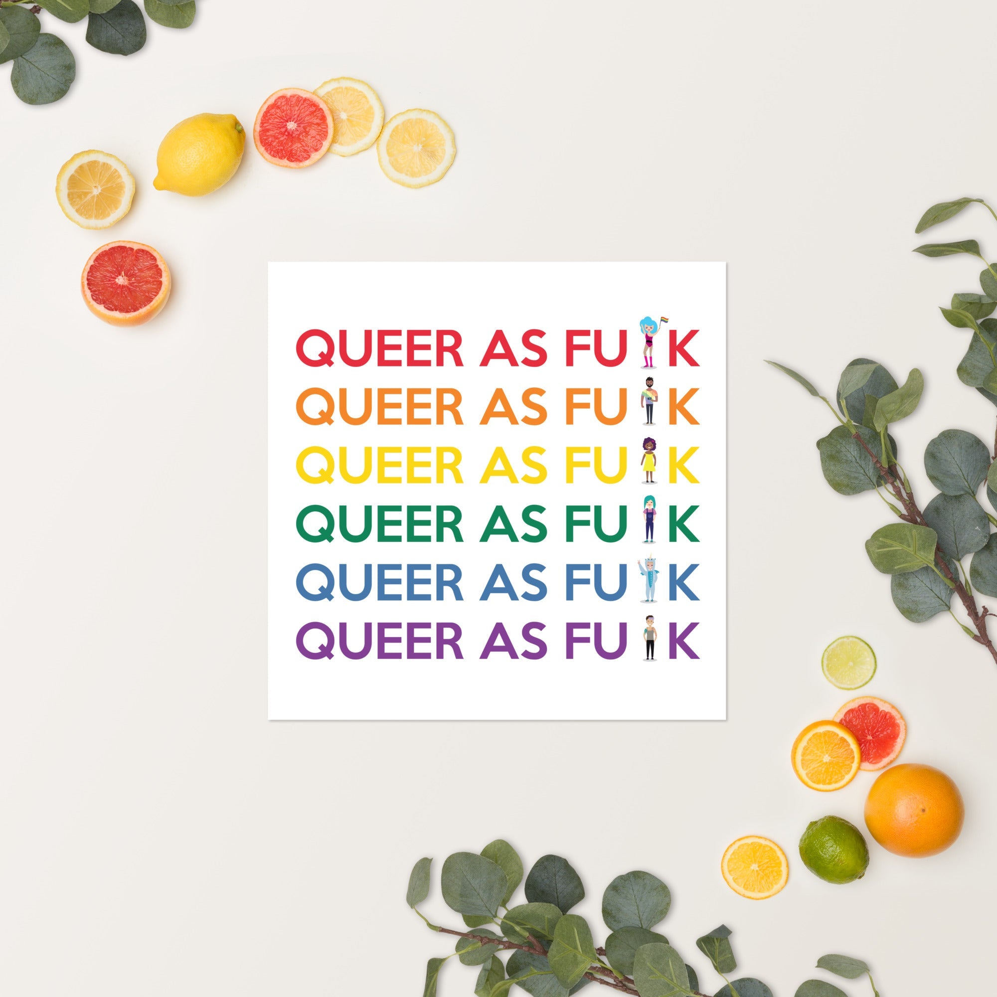 Queer As Fu#k Poster