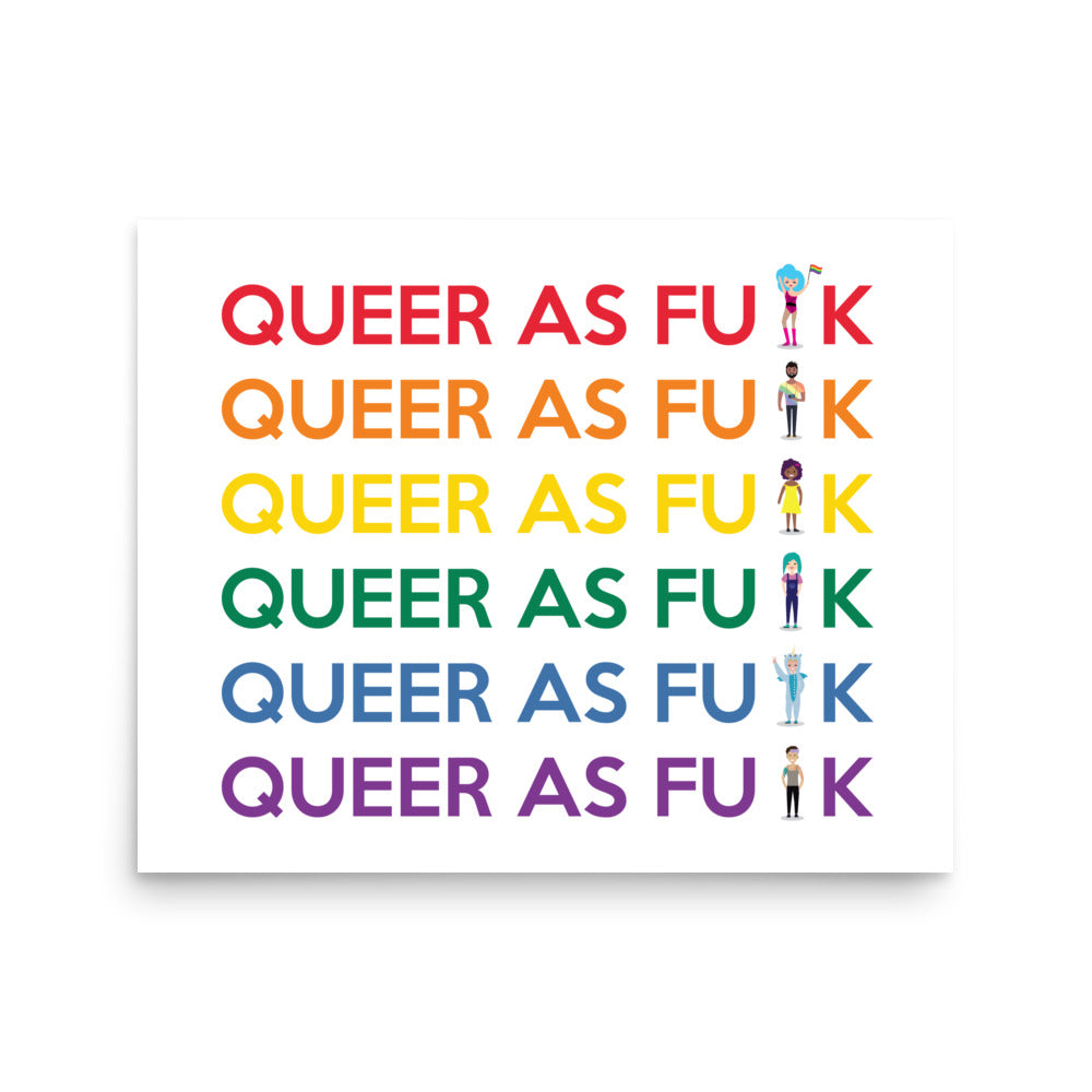 Queer As Fu#k Poster