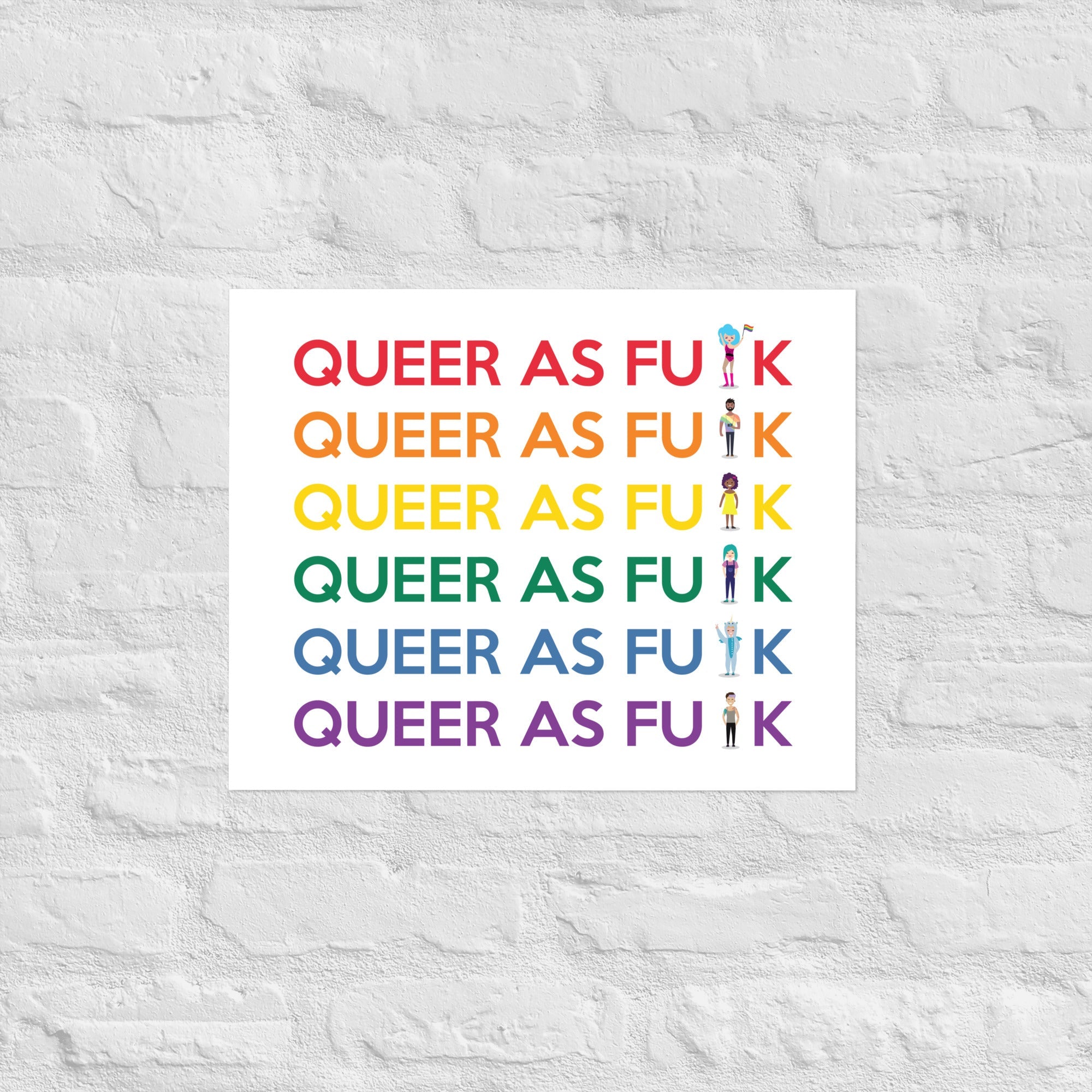 Queer As Fu#k Poster