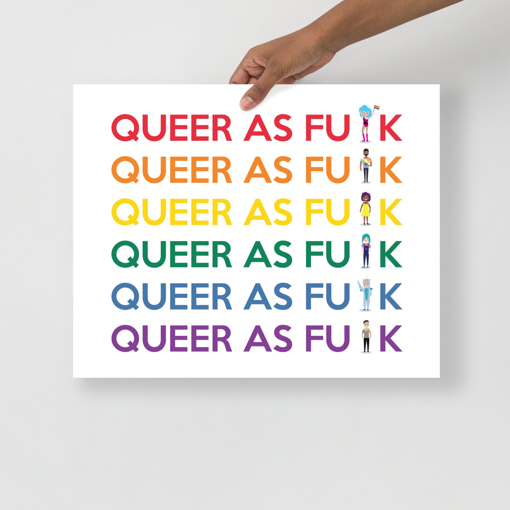 Queer As Fu#k Poster