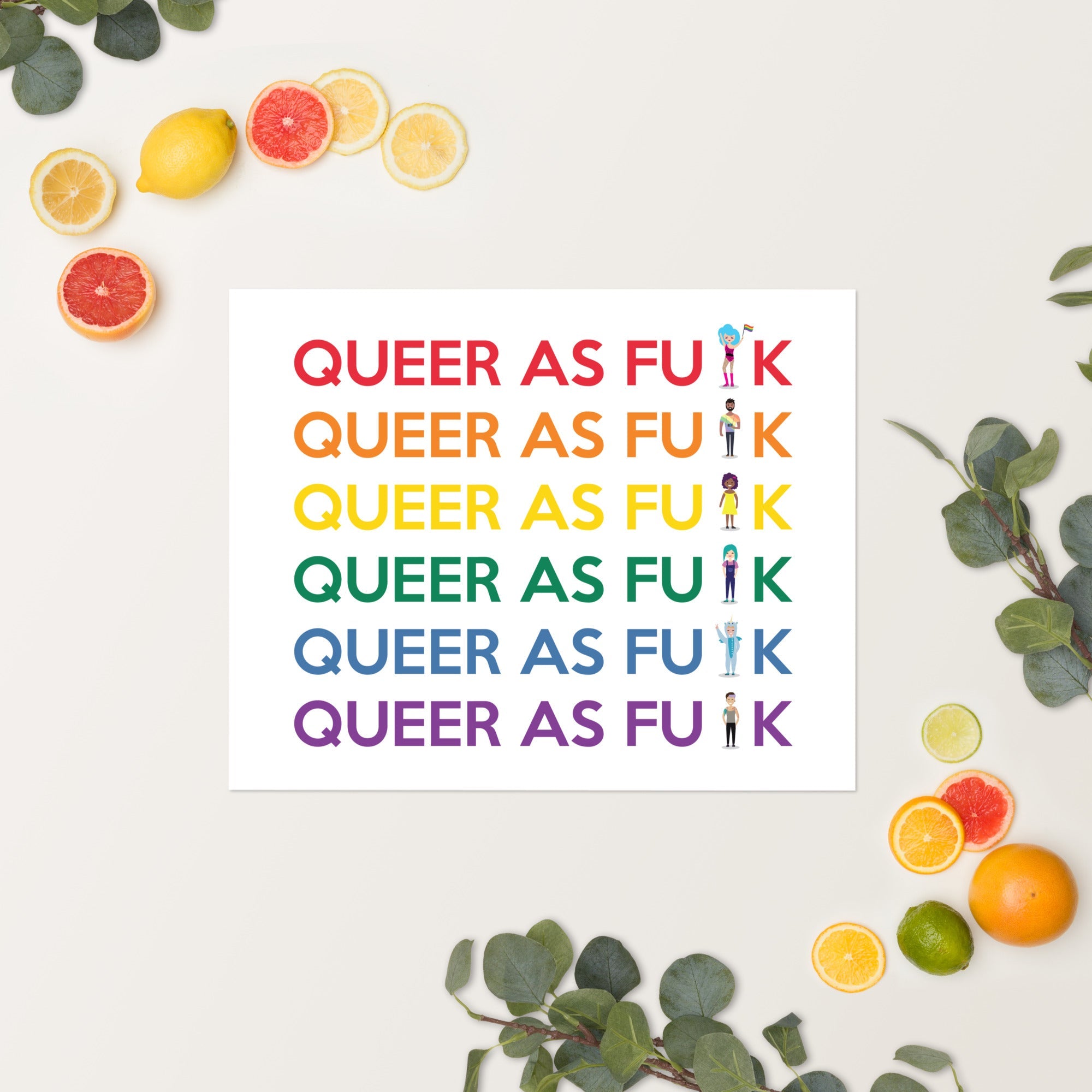 Queer As Fu#k Poster