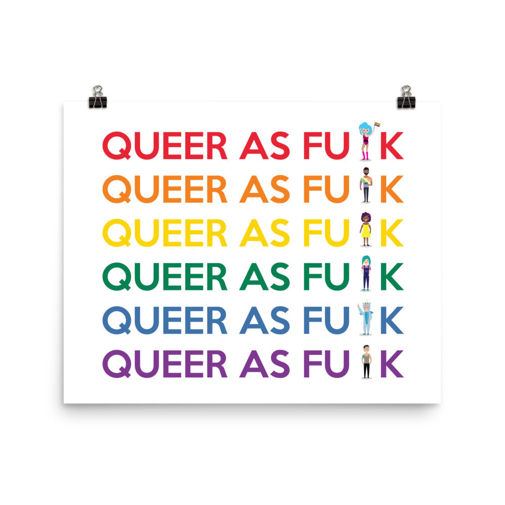 Queer As Fu#k Poster