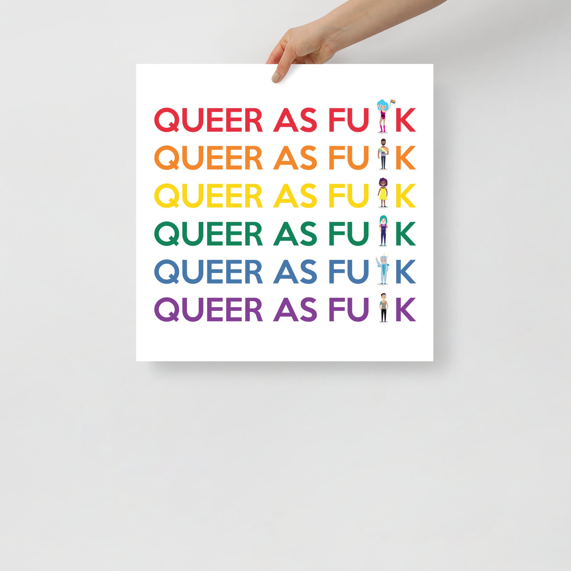 Queer As Fu#k Poster