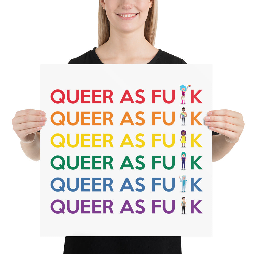 Queer As Fu#k Poster
