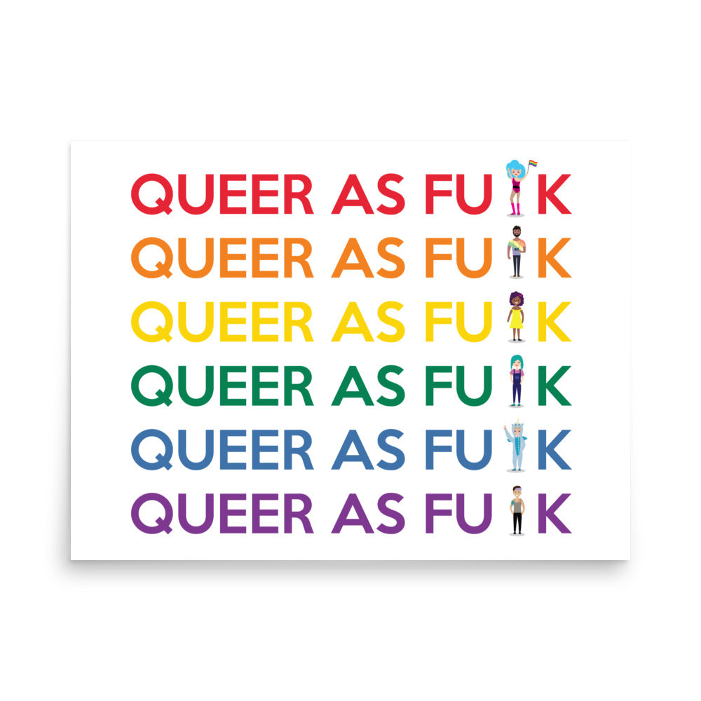 Queer As Fu#k Poster