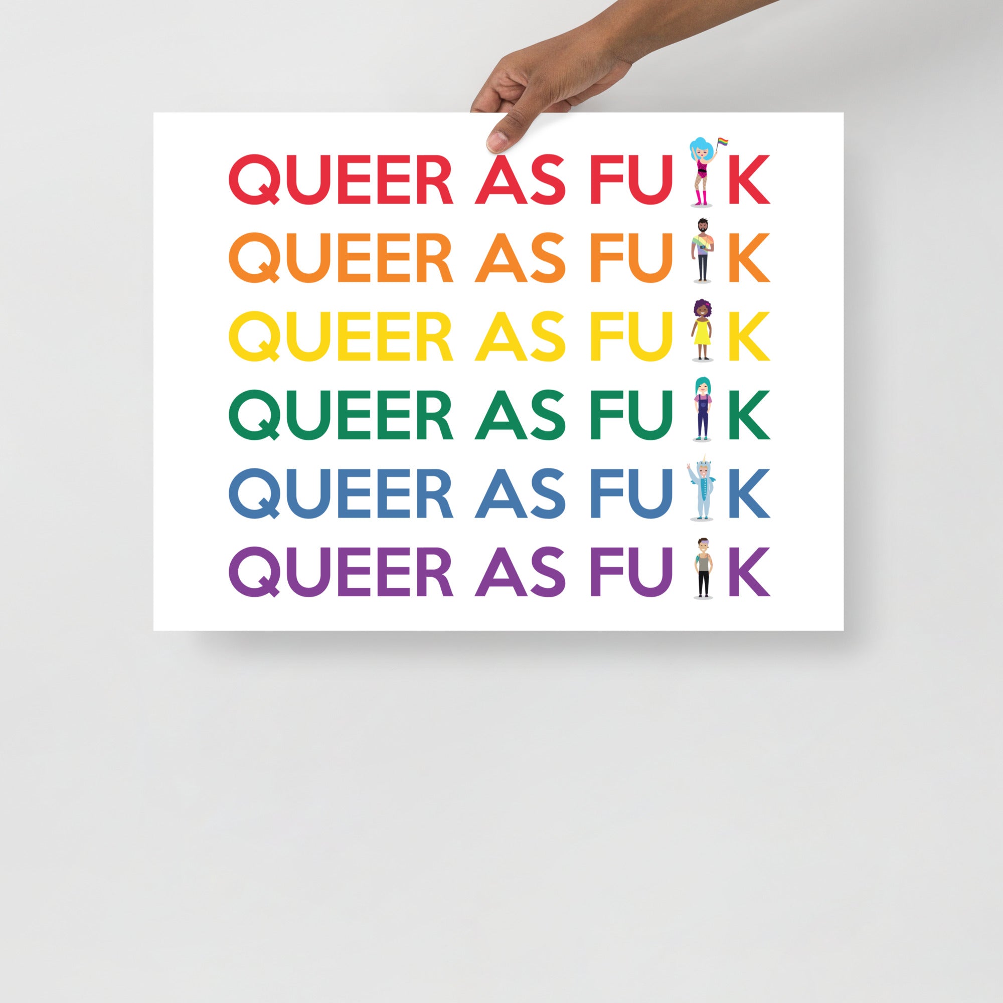 Queer As Fu#k Poster