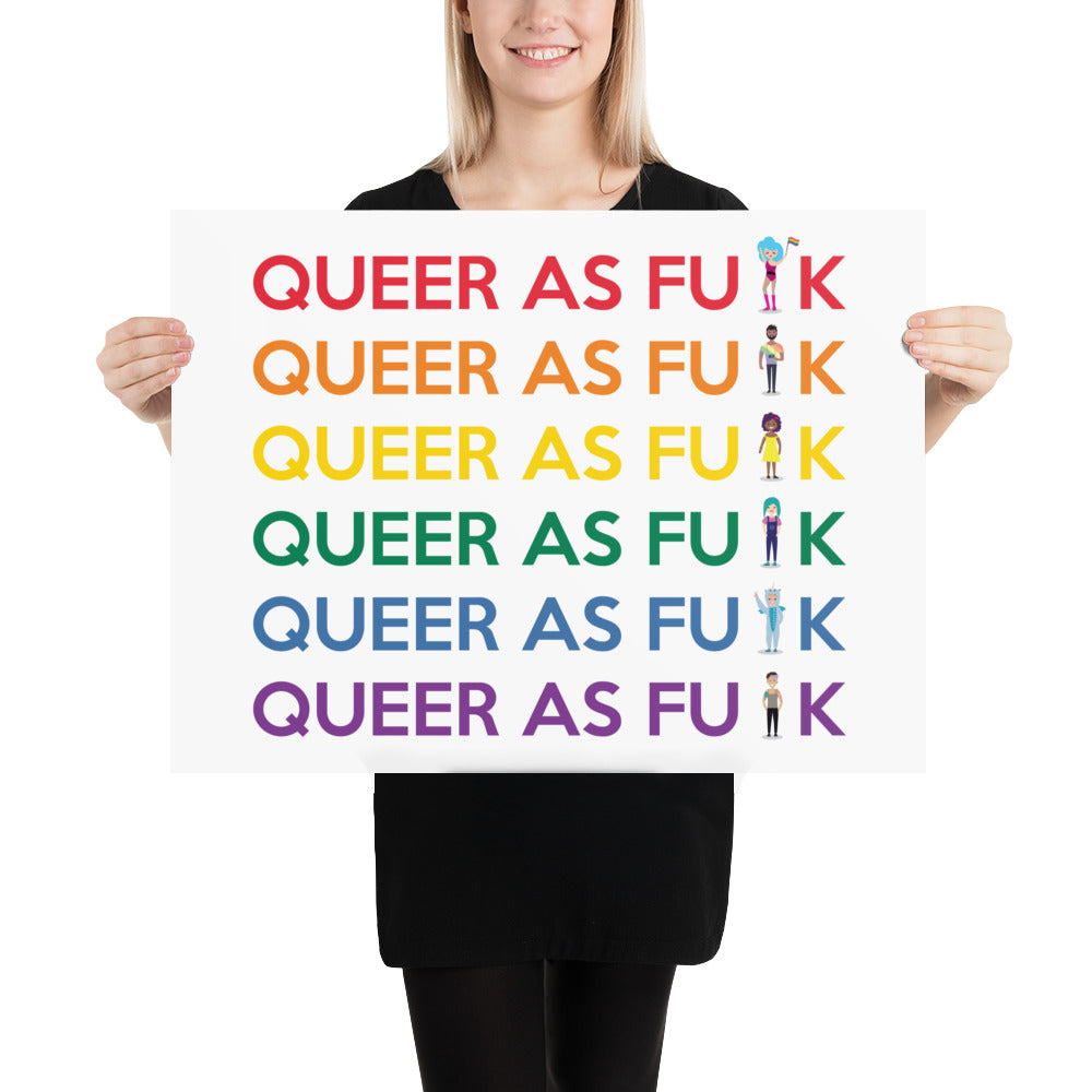 Queer As Fu#k Poster