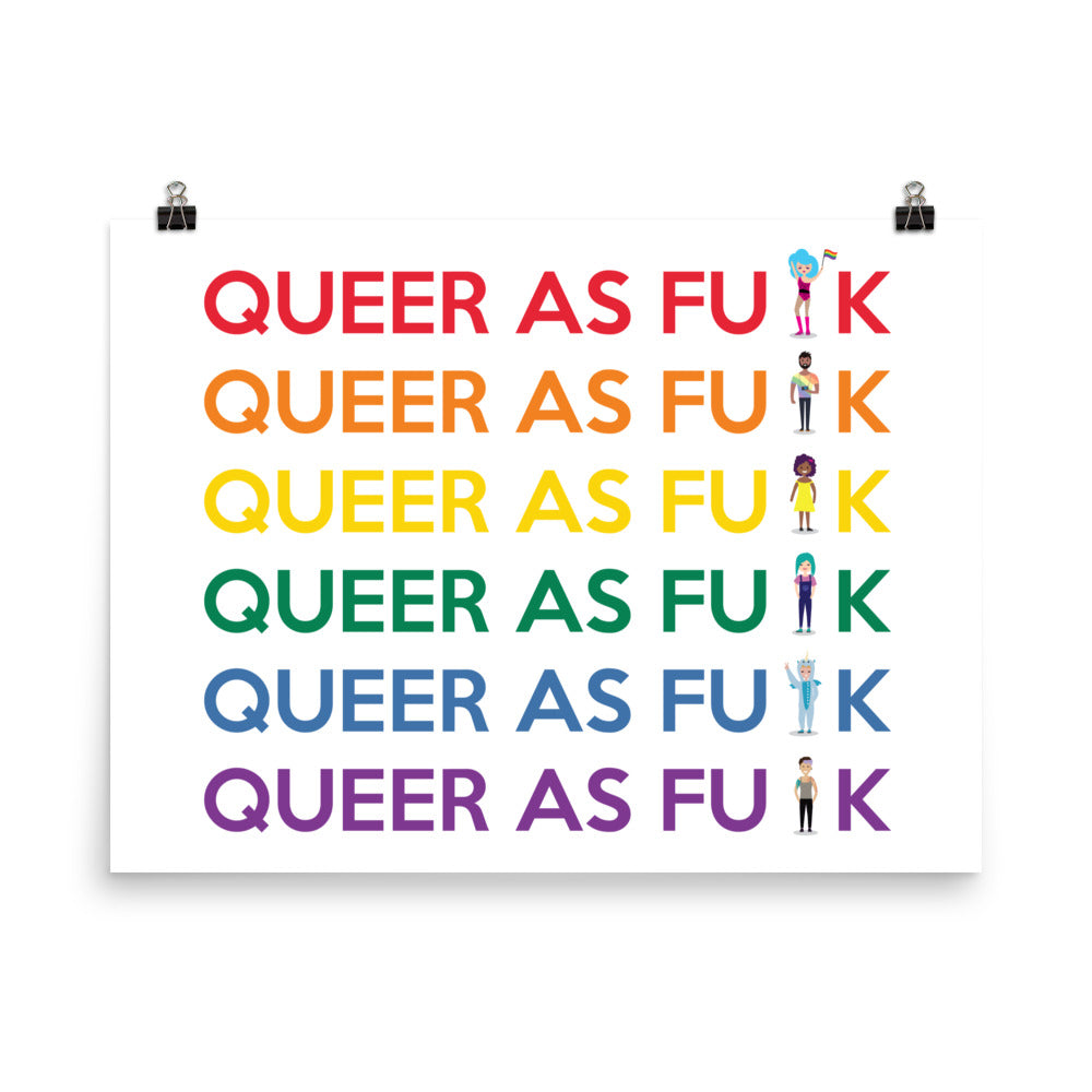 Queer As Fu#k Poster