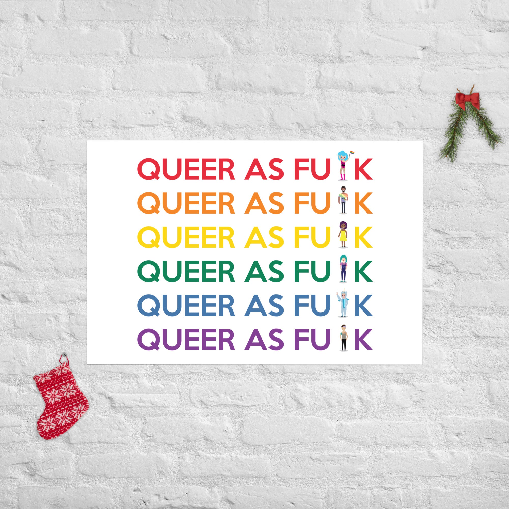 Queer As Fu#k Poster