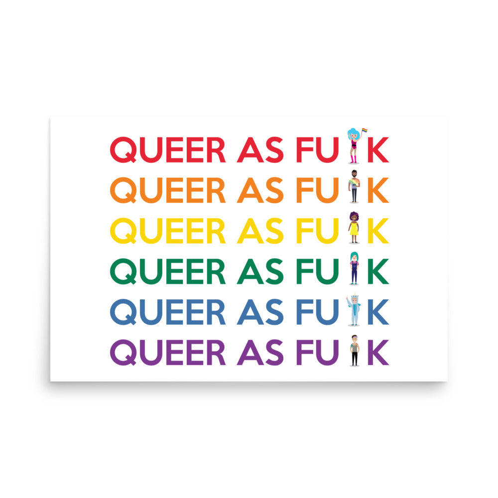 Queer As Fu#k Poster