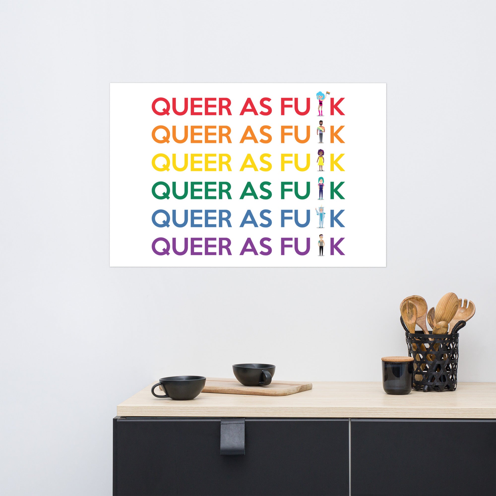 Queer As Fu#k Poster