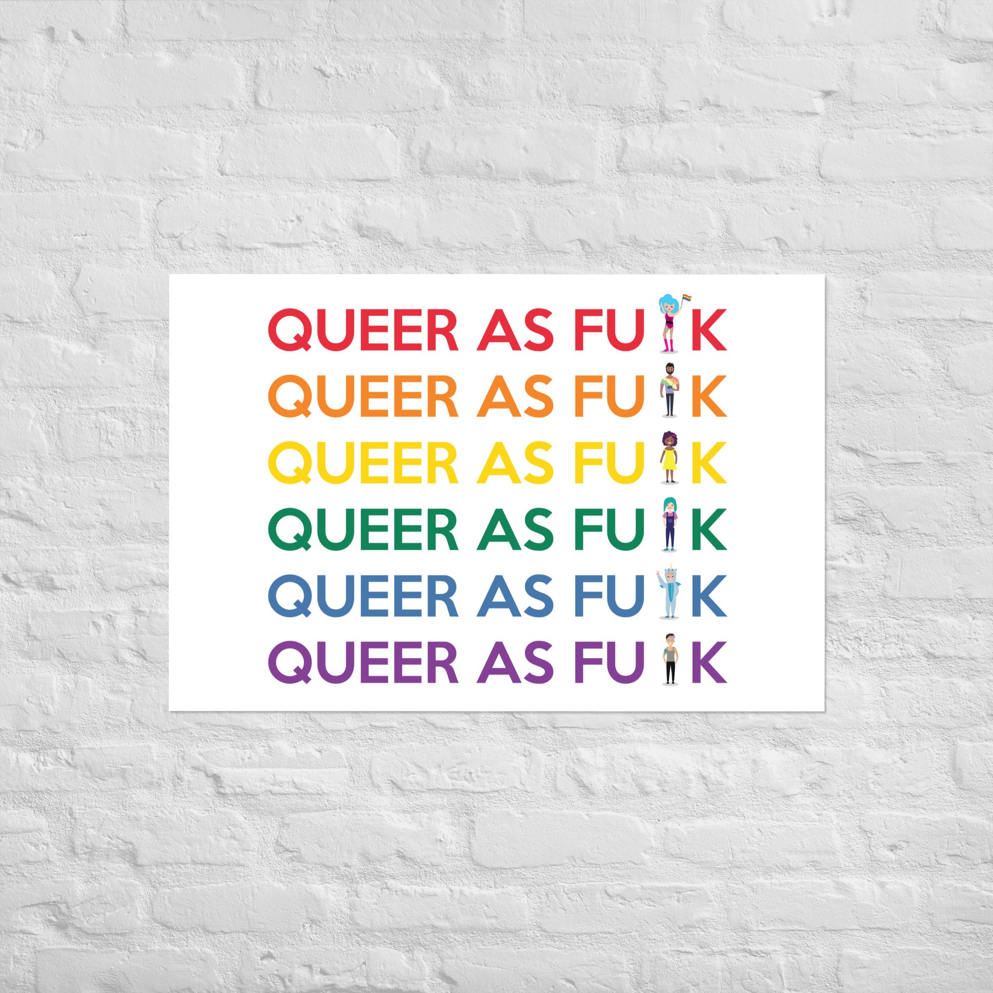 Queer As Fu#k Poster