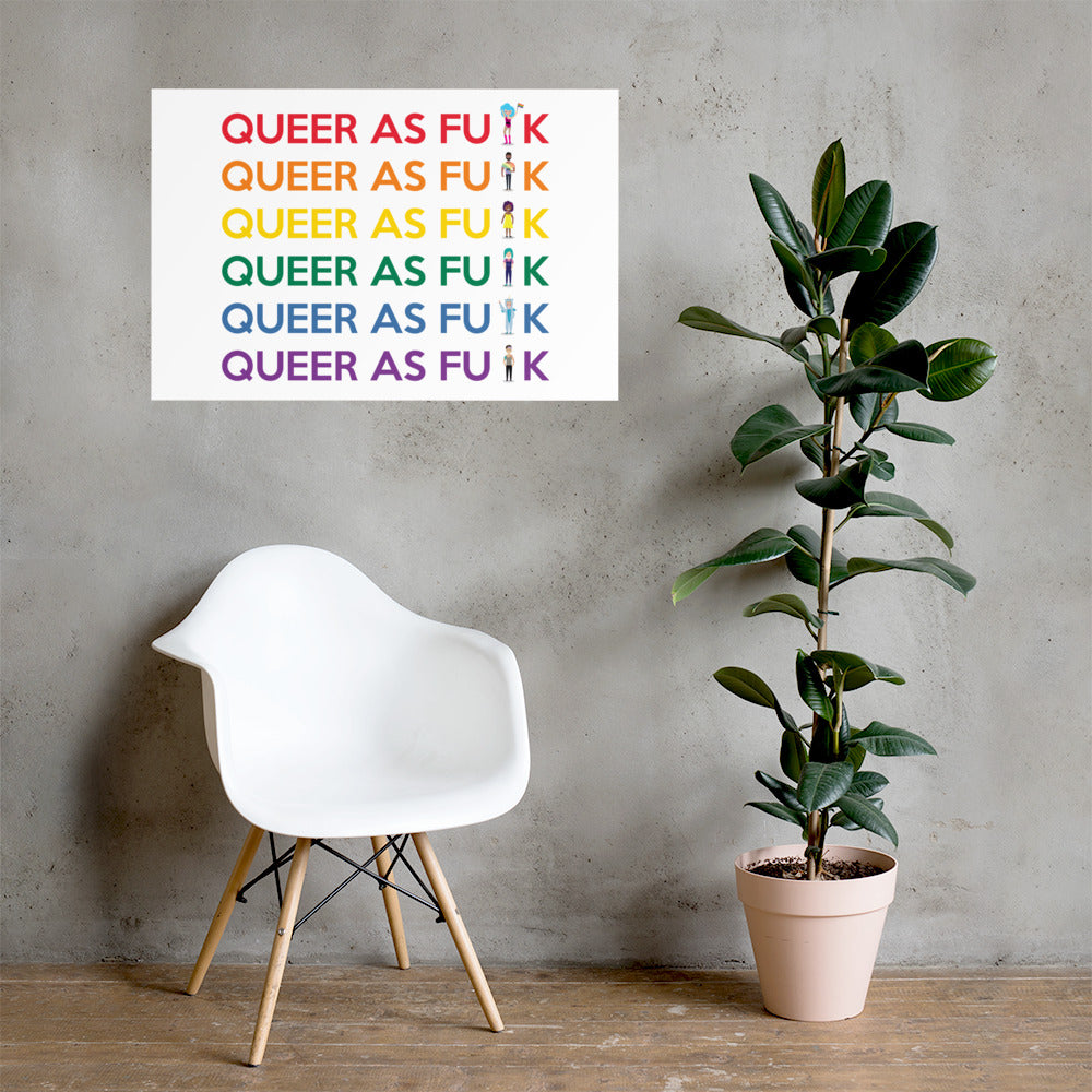 Queer As Fu#k Poster