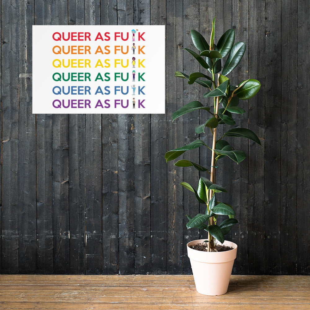 Queer As Fu#k Poster