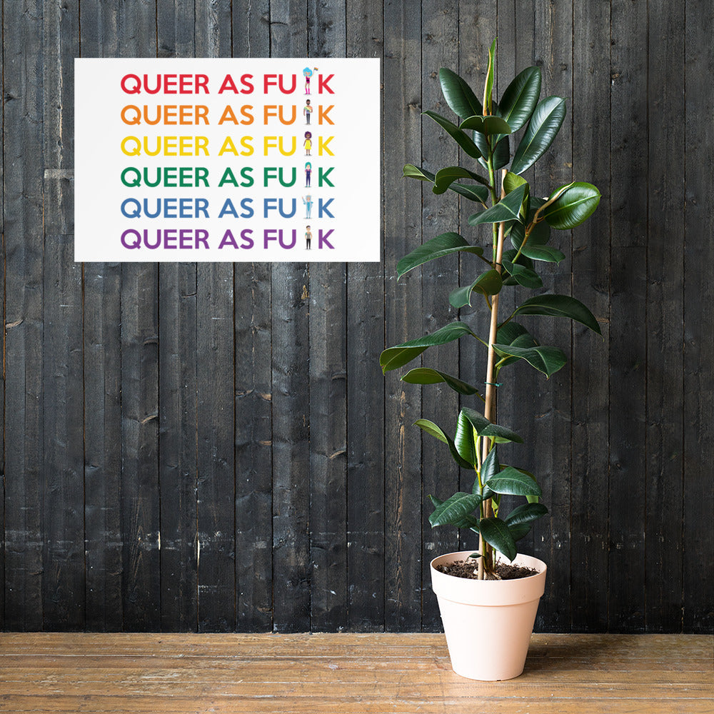Queer As Fu#k Poster